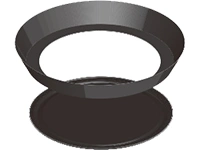 صينية بيتزا ذات قاعدة قابلة للإزالة