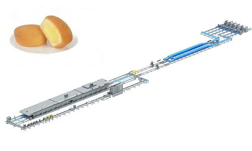 خط إنتاج الكب كيك