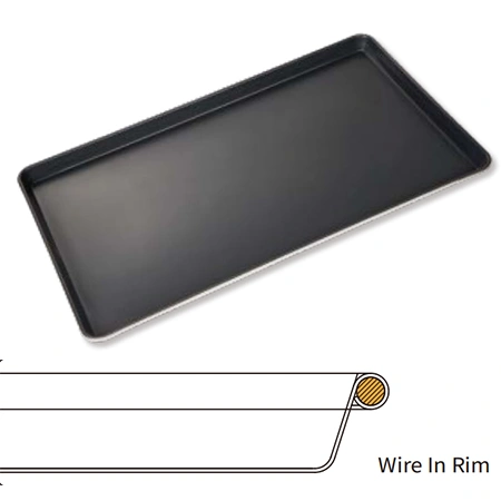 صواني فرن مسطحة