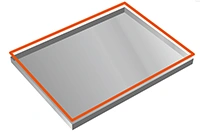 طي من أربع جوانب