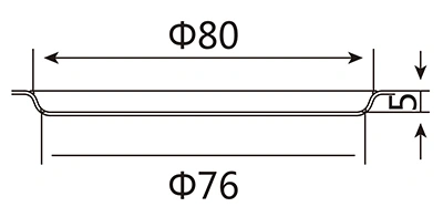 قالب خبز برجر 3 أنش