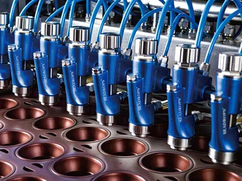 آلة رش عامل مانع الالتصاق