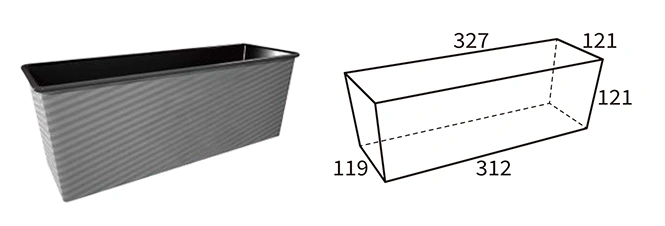 قالب خبز توست