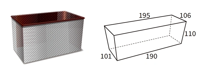 قالب خبز توست