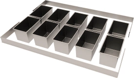 مجموعة قوالب خبز التوست