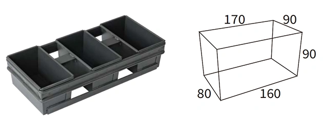 مجموعة قوالب خبز التوست