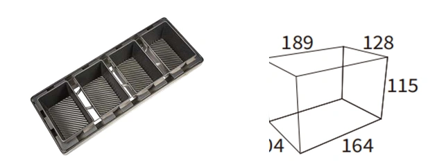 مجموعة قوالب خبز التوست