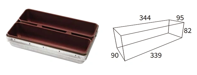 مجموعة قوالب خبز التوست