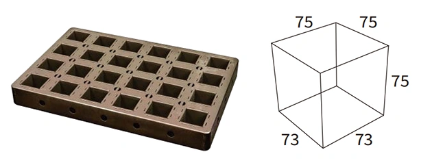 مجموعة قوالب خبز التوست
