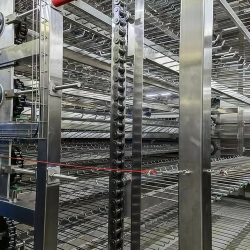 نظام تخمير العجين ذو الصواني المتأرجحة الآلي