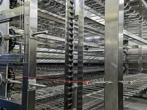 نظام تخمير العجين ذو الصواني المتأرجحة الآلي